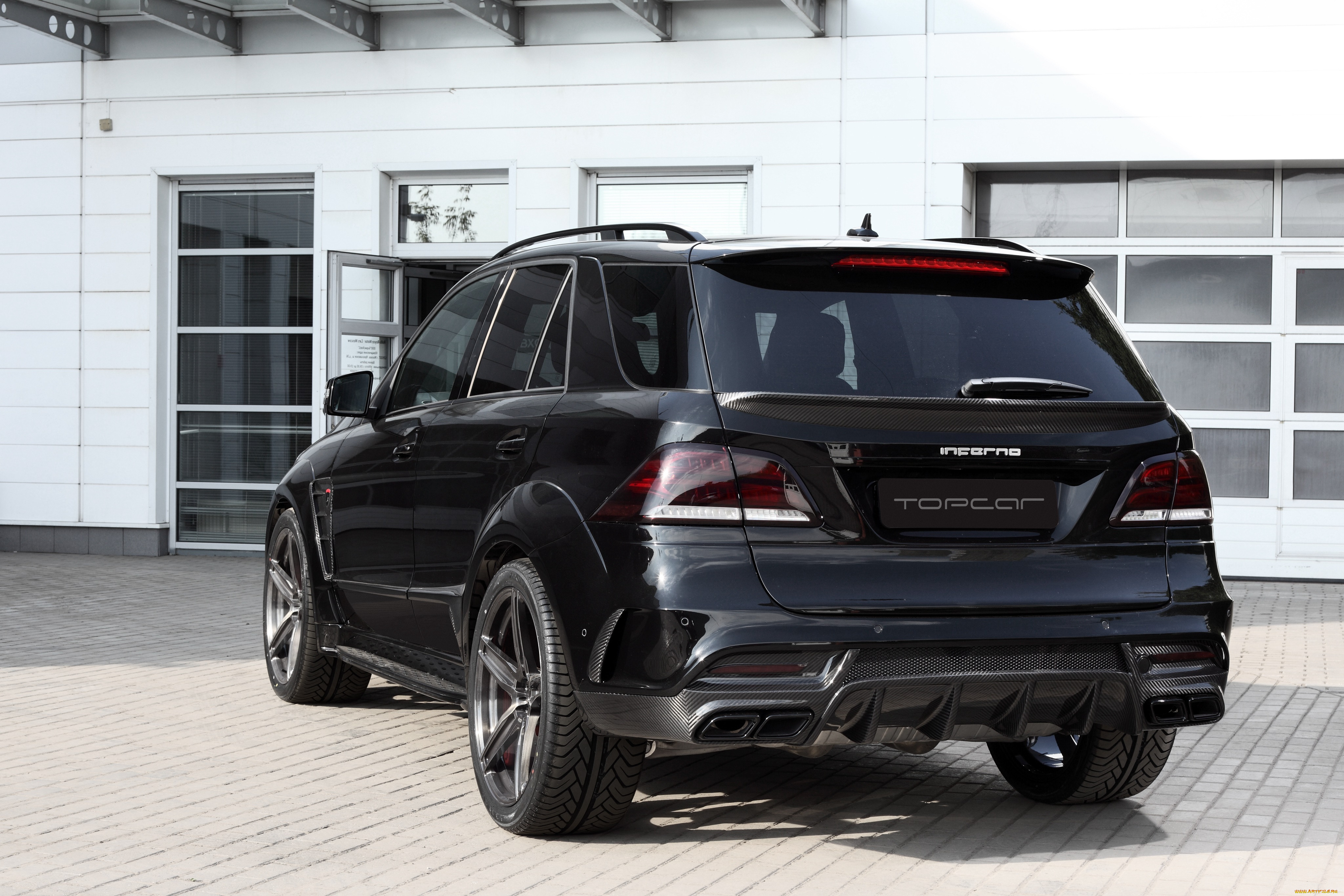 , mercedes-benz, w166, inferno, gle-klasse, 2016, topcar